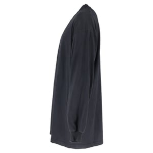 Balenciaga Tab Vintage T-shirt met lange mouwen van zwart katoen
