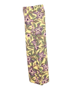 Red Valentino bedrukte broek met wijde pijpen in veelkleurig polyester