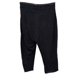 Rick Owens broek met trekkoord in zwarte viscose