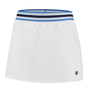 K-Swiss Dames Kleurblok Tennis Skort (Wit)