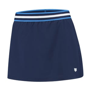 K-Swiss Dames Kleurblok Tennis Skort (Marineblauw)