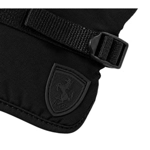 Puma Heren Fleece Shield Logo Handschoenen (Zwart)