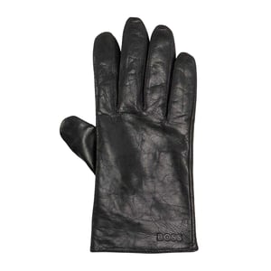 Boss Heren Gioli Lichtgewicht Leren Dagelijkse Handschoenen (Zwart)