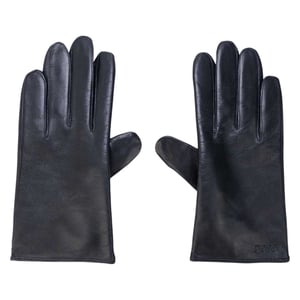 Boss Heren Gioli Lamsleer Handschoenen (Donkerblauw)