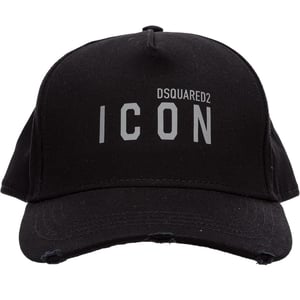 DSquared2 Icoon Baseballpet voor dagelijks gebruik (Zwart)
