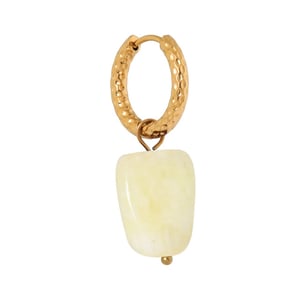 Label Kiki Butter yellow hoop