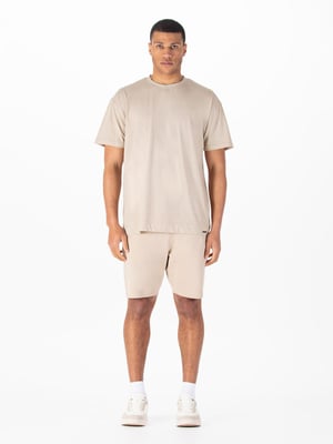 Luke 1977 Men's Logic T-Shirt and Short Set in Stone