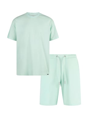 Luke 1977 Men's Logic T-Shirt and Short Set in Mint