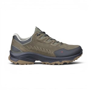 Ecco Men's Green Leather Waterproof Hiking Trainer Sneaker Shoes - Receptor XP