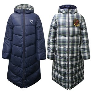 Puma x Fenty Reversible Womens Navy Quilted Coat