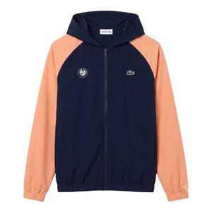 Lacoste Capuchonjas voor volwassenen (Marineblauw)