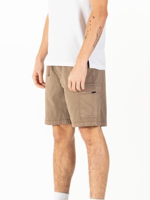 Luke 1977 Men's Detalle Technical Cargo Short in Brown