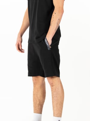 Luke 1977 Men's Reid Text Detail Shorts Black