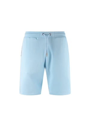 Luke 1977 Men's Reid Text Detail Shorts Sky Blue