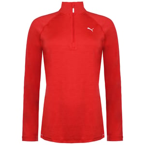 Puma Core-Run Womens Red Running Top