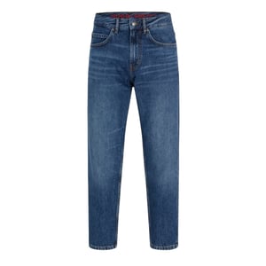 Hugo Herenjeans met 5 zakken en rechte pasvorm (Helder Blauw)