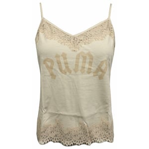 Puma x Rihanna Fenty Womens Beige Sleepwear Top