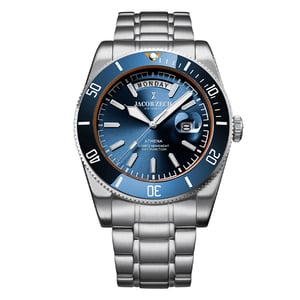 Jacob Zech Horloge Athena Zilver