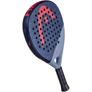 Head Vibe Blrd 2025 Padel Racket (Blue/Grey/Red)