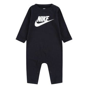 Nike Rompertje met logo en ronde hals voor baby’s (Zwart)