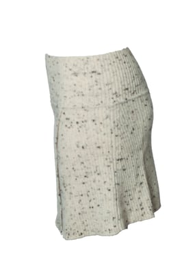 Isabel Marant Étoile, stickad kjol i beige