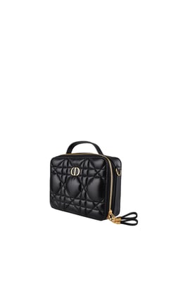 Dior Dior Caro Box-tas Zwart