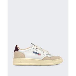 Autry Dames medalist low sneakers leer suede