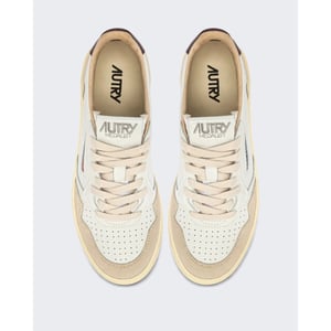 Autry Dames medalist low sneakers leer suede