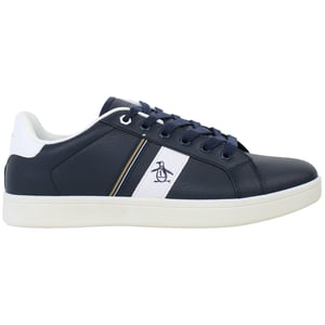 Penguin Steadman Retro Mens Navy Trainers