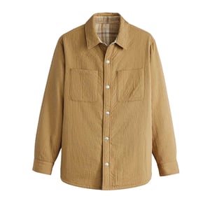Levis Över skjorta i mönstrad corduroy för män från Bryant (Hermelin)