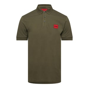 Hugo Heren Deruso Poloshirt (Olijfgroen)