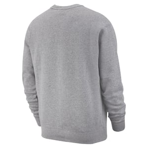 Nike Heren sportkleding: Club-fleece-sweatshirt (Donkergrijze heide)