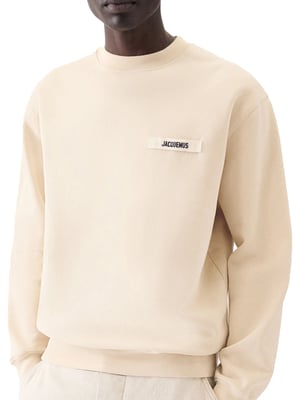Le Gros Grain Le Gros Grain Sweatshirt in Beige