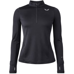 Castore Half Zip Womens Black Top