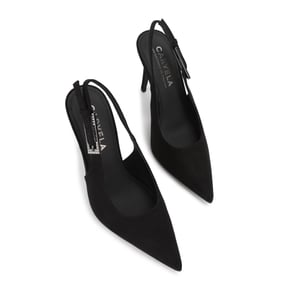Carvela Suedette Blanca Slingback Heels