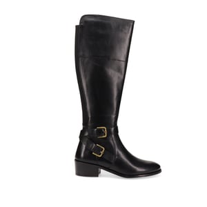 Jones Bootmaker Phoebe Wide Calf Fit Leather Knee Boots
