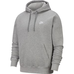 Nike Mens Club Fleece Pullover Hoodie (Grått)