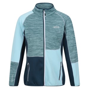 Women's Regatta Yare vii Stripe Patterned Softshell Jacket in Glfstr/SeaHz