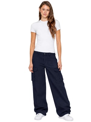 Enzo | Dam Cargo Baggy Byxor