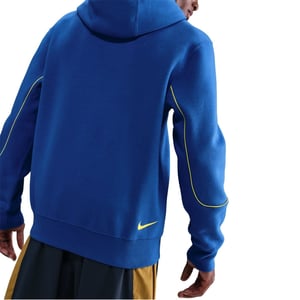 Men's Nike T90 Hooded Neck Long Sleeve Sweatshirt in Game Royal