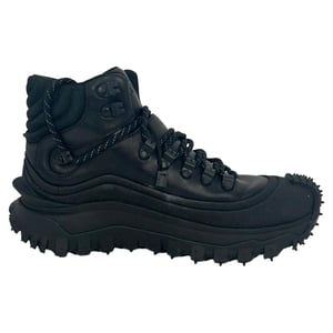 Moncler Trailgrip High GTX High-Top Sneakers in Black Leather