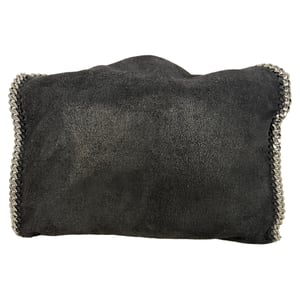 Stella Mccartney Small Falabella Tote Bag in Black Shaggy Deer