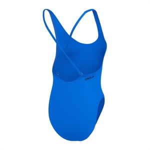 Women's Speedo Solid Patterned One Piece Swimsuit with Spaghetti Strap
in Blue