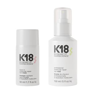 K18 Duo K18 Leave-in Molecular Repair Hair Mask 50ml And Molecular Repair Hair Mist 150ml