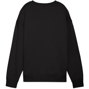 Women's Puma Elevated Comfort Crew Sweatshirt in Puma Black