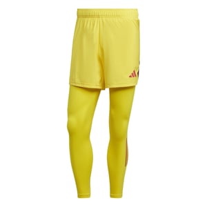 Men's adidas T23p Skinny Fit Running Athletic Pants in T Yllw/T Mrn