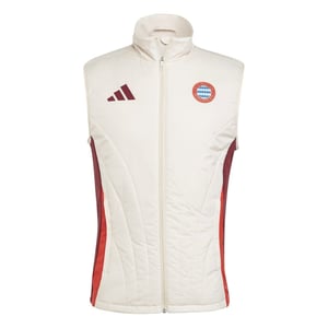 Men's adidas Bayern Munich Winterised Vest 24 25 in Linen S17