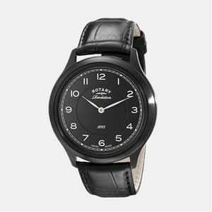 Rotary Swiss Made Watch in Black