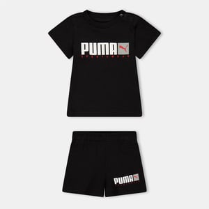 Boys Puma Kids Graphic T Shirt in Puma Black