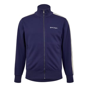 Men's Palm Angels Classic Tracksuit Jacket in Navy